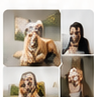 Customer canvas photo collage